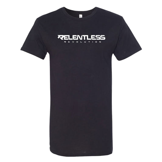 Relentless Revolution Logo T Shirt in black